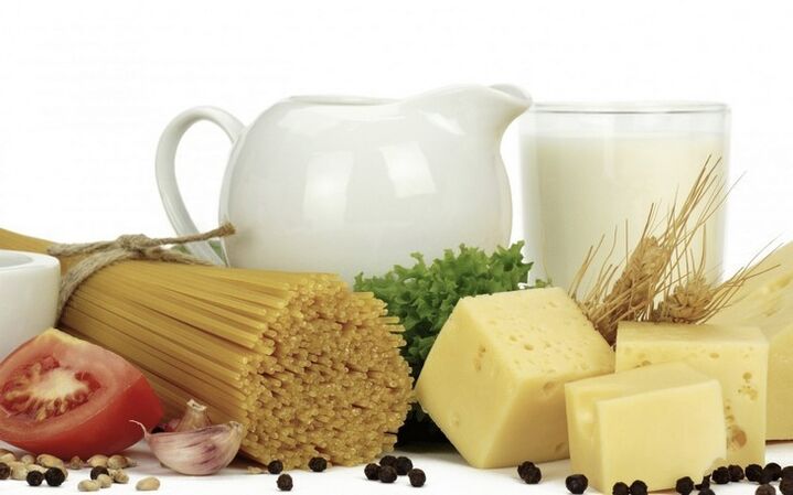 Foods that are acceptable in the diet of a person who is losing weight for moderate consumption