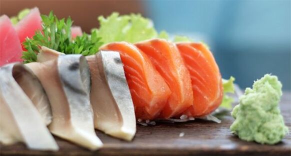 On the Japanese diet, you can eat fish, but without salt